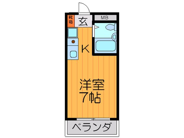 ドゥエルミヤザキの物件間取画像